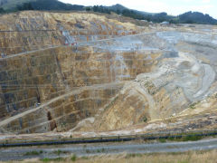 The Martha goldmine, Waihi, January 2013